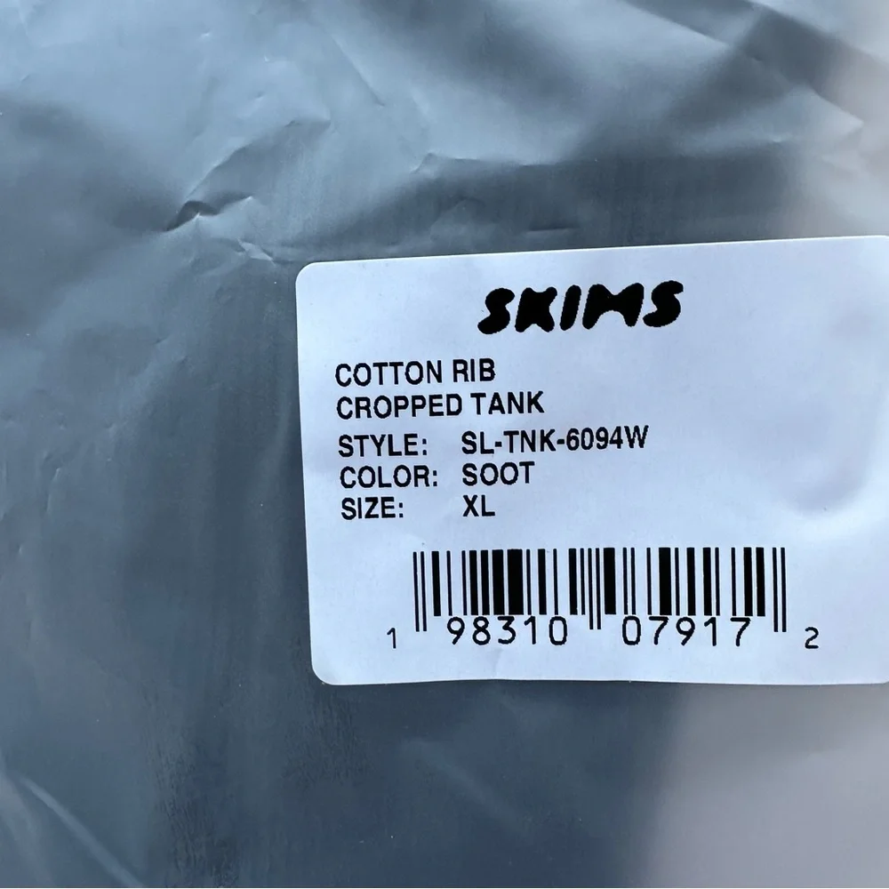 NWT Skims Cotton Ribbed Tank - Picture 3 of 5